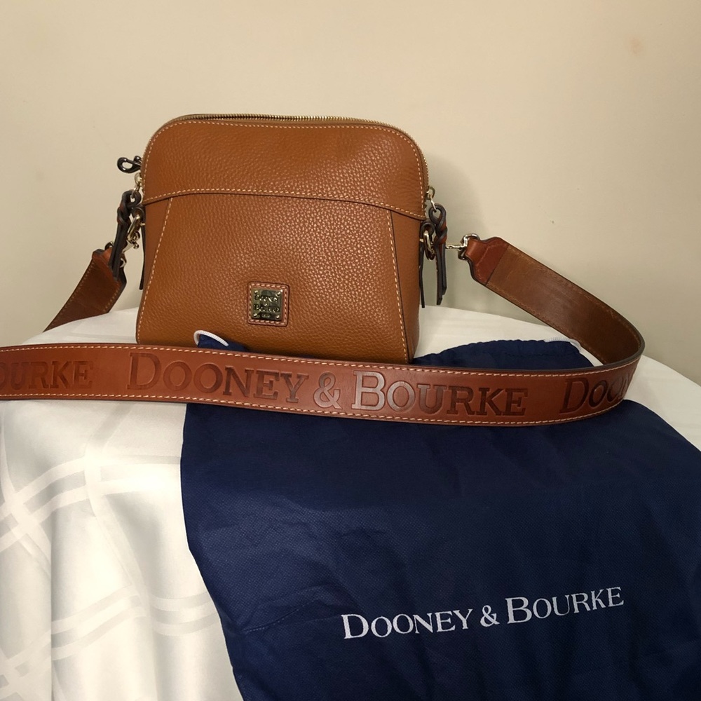 Brown Leather Crossbody Bag